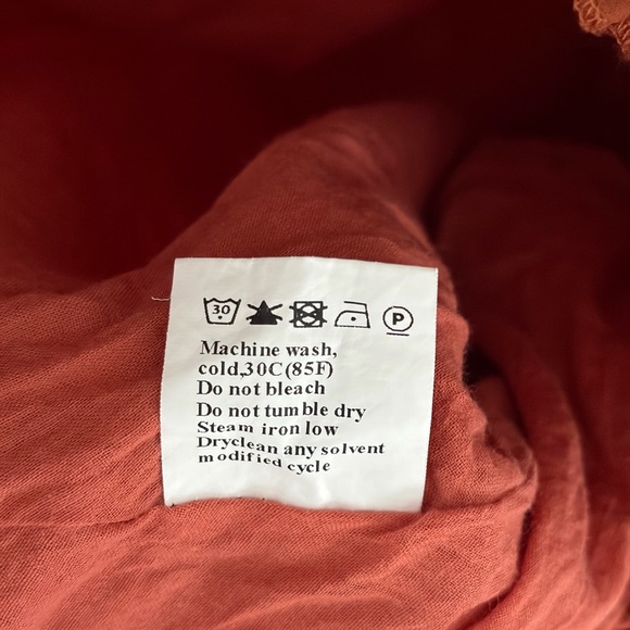 Flowy Open Back Mini Dress - Cinnamon - Picture 7 of 8